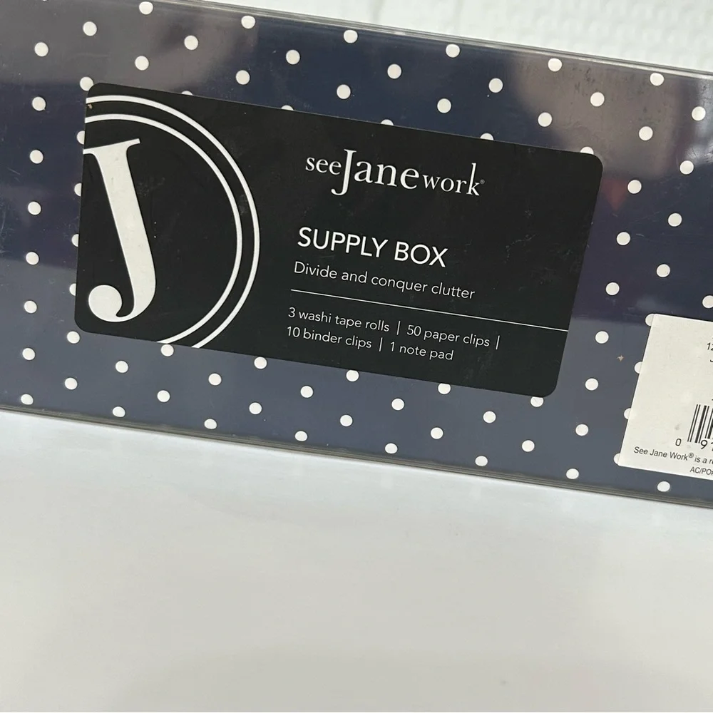 See Jane Work Supply Box - New in Box